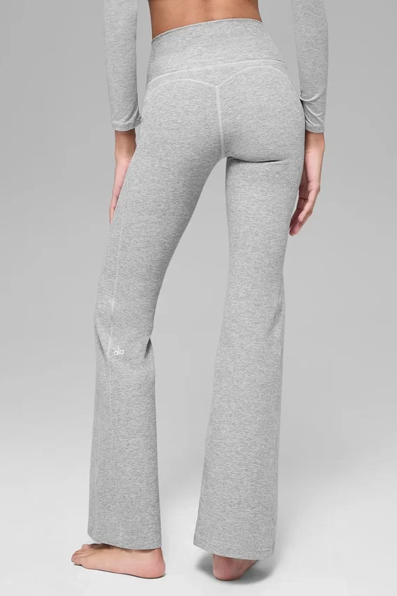 Alosoft Intuition High-Waist Bootcut – Athletic Heather Grey
