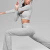Alosoft Intuition High-Waist Bootcut – Athletic Heather Grey