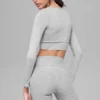 Alosoft Intuition Langarmshirt – Athletic Heather Grey