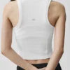 Alosoft Level up Full Zip Top – Weiß