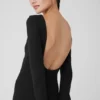 Alosoft Melody Ganzkörper-Onesie mit Bootcut – Schwarz