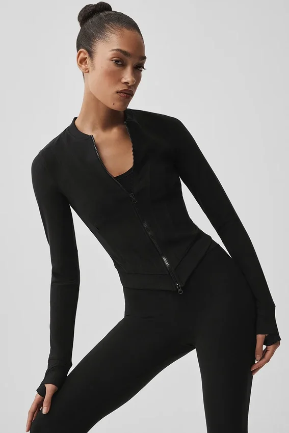 Alosoft Recharge Jacke – Schwarz