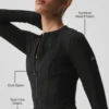 Alosoft Recharge Jacke – Schwarz