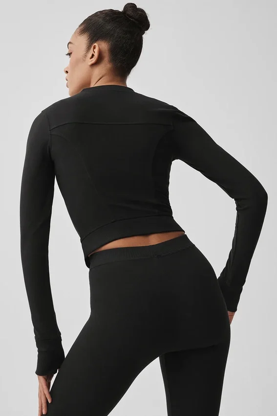 Alosoft Recharge Jacke – Schwarz