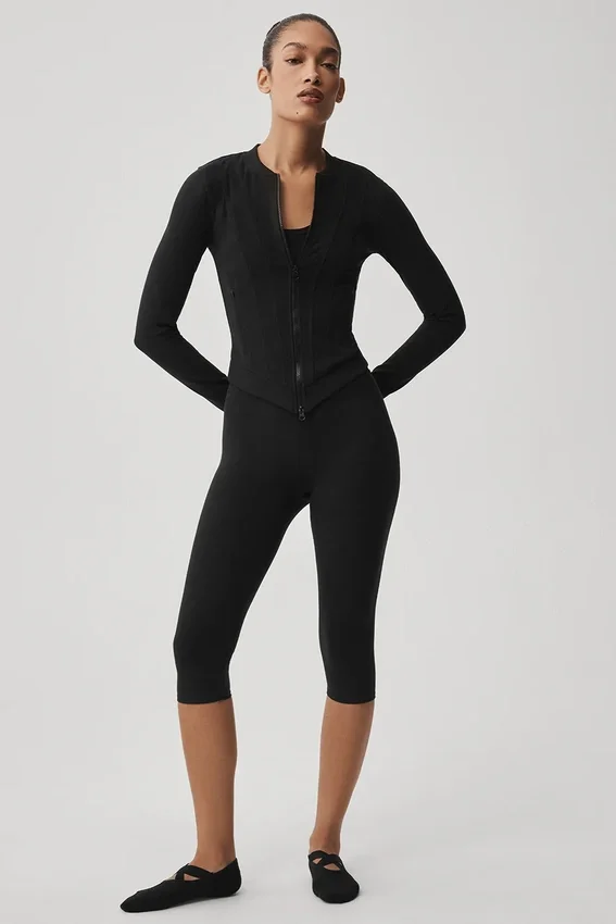 Alosoft Recharge Jacke – Schwarz
