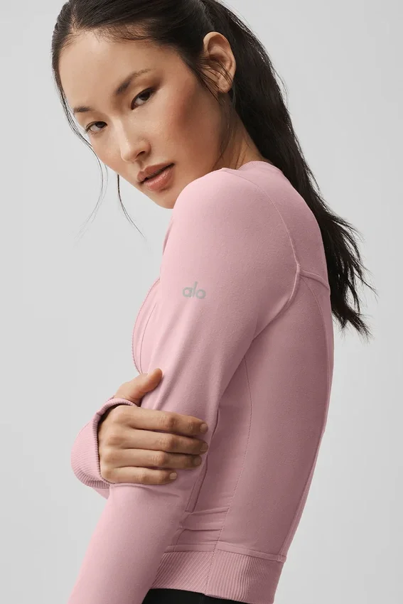 Alosoft Recharge Jacke – Vintage Pink