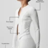 Alosoft Recharge Jacke – Weiß