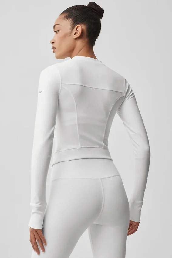 Alosoft Recharge Jacke – Weiß