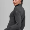 Alosoft ½-Reißverschluss-Pullover „Rapid“ – Anthrazit