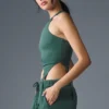 Alosoft Ribbed Revelation Top – Winter Ivy