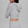 Alosoft Sincere Fitted Jacke – Athletic Heather Grey