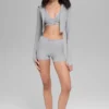 Alosoft Sincere Fitted Jacke – Athletic Heather Grey
