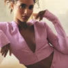 Alosoft Sincere Fitted Jacke – Candy Heart Pink