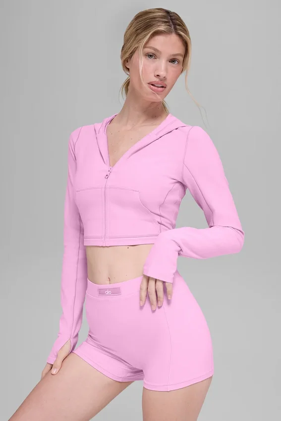 Alosoft Sincere Fitted Jacke – Candy Heart Pink