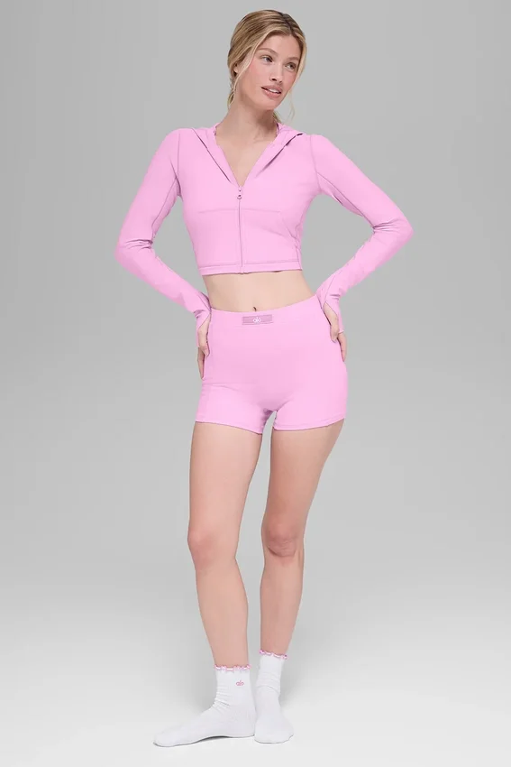 Alosoft Sincere Fitted Jacke – Candy Heart Pink