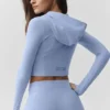Alosoft Sincere Fitted Jacke – Hellblau