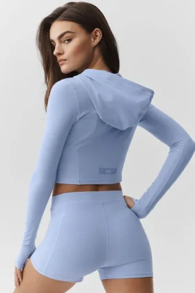 Alosoft Sincere Fitted Jacke – Hellblau