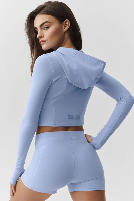 Alosoft Sincere Fitted Jacke – Hellblau