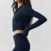 Alosoft Sincere Fitted Jacke – Marineblau
