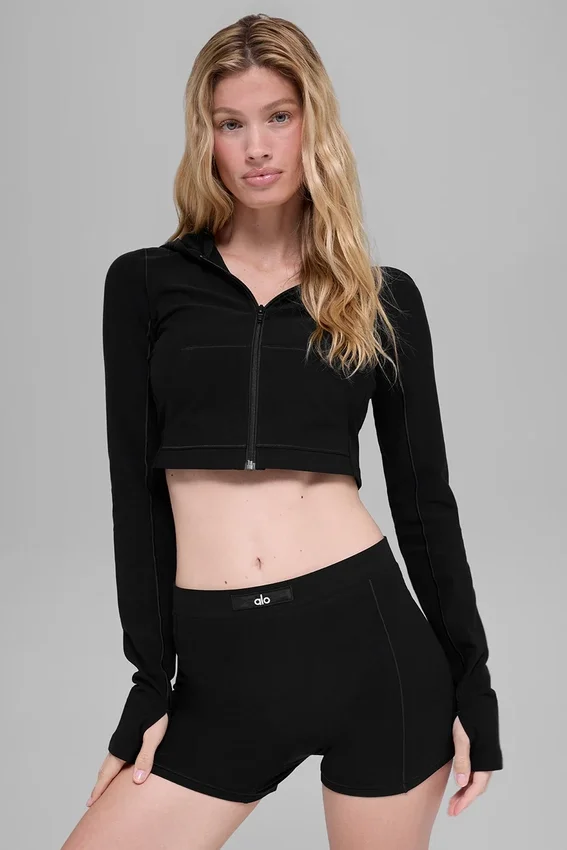 Alosoft Sincere Fitted Jacke – Schwarz
