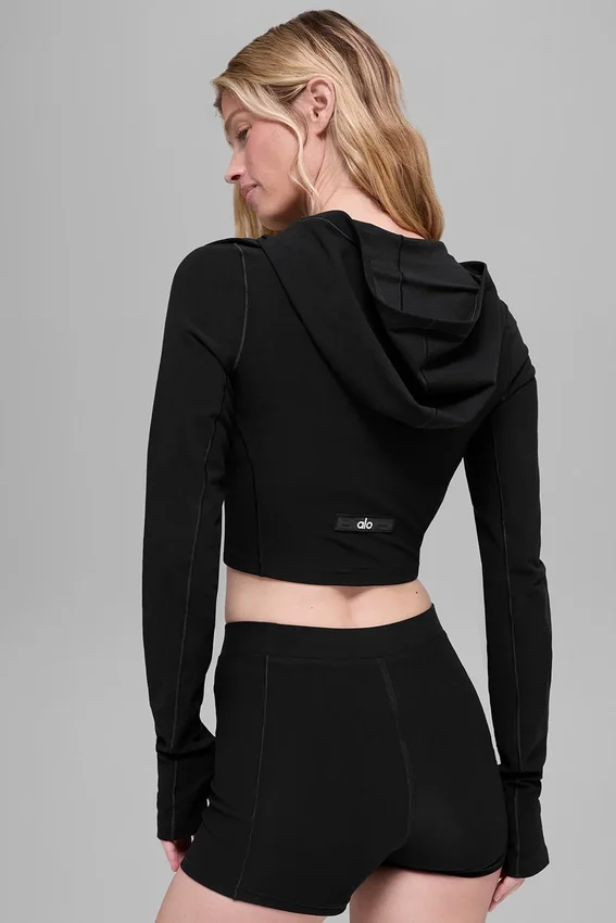 Alosoft Sincere Fitted Jacke – Schwarz