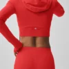 Alosoft Sincere Fitted Jacket – Leuchtend Rot