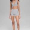 Alosoft Sincere Micro-Shorts – Athletic Heather Grey