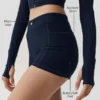 Alosoft Sincere Micro Shorts – Marineblau