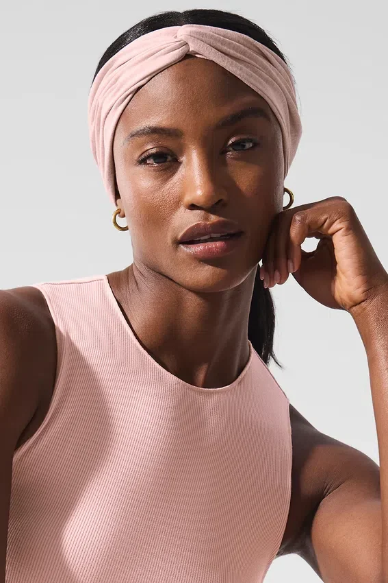 Alosoft-Stirnband – Pink Quartz Heather