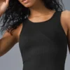 Alosoft Sunbeam-Kleid – Schwarz