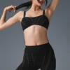 Alosoft Sunray-BH – Schwarz/Weiß