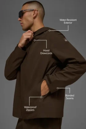 Alpha Shell Jacke – Espresso