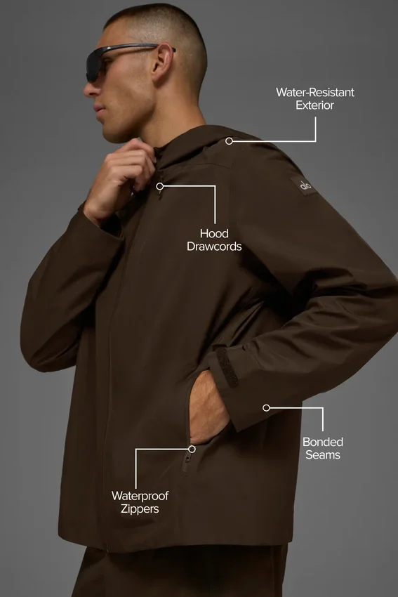 Alpha Shell Jacke – Espresso