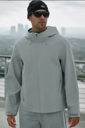 Alpha Shell Jacke – Lunar Grey