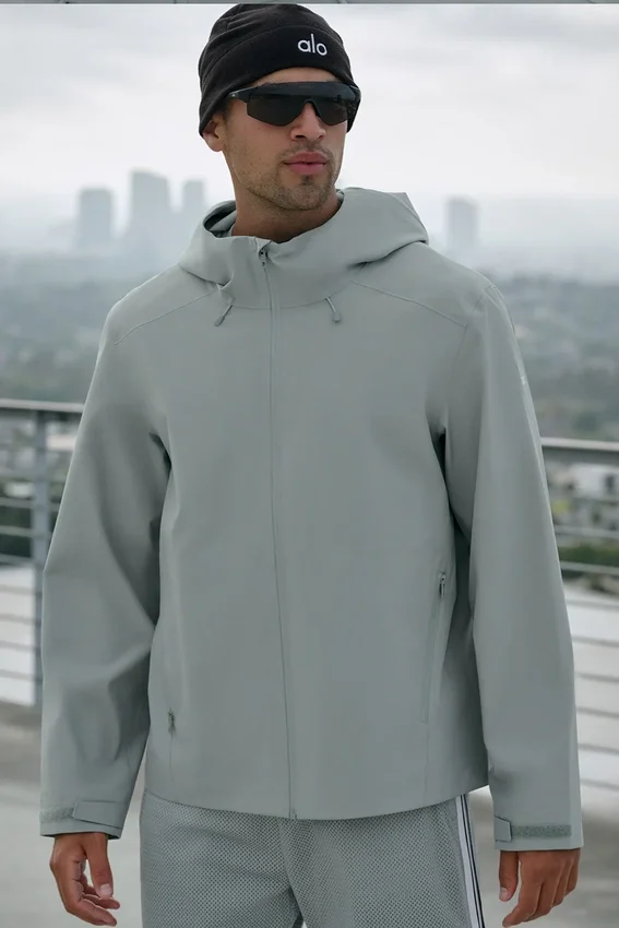 Alpha Shell Jacke – Lunar Grey