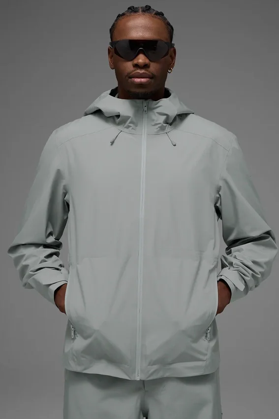 Alpha Shell Jacke – Lunar Grey