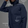 Alpha Shell Jacke – Navy