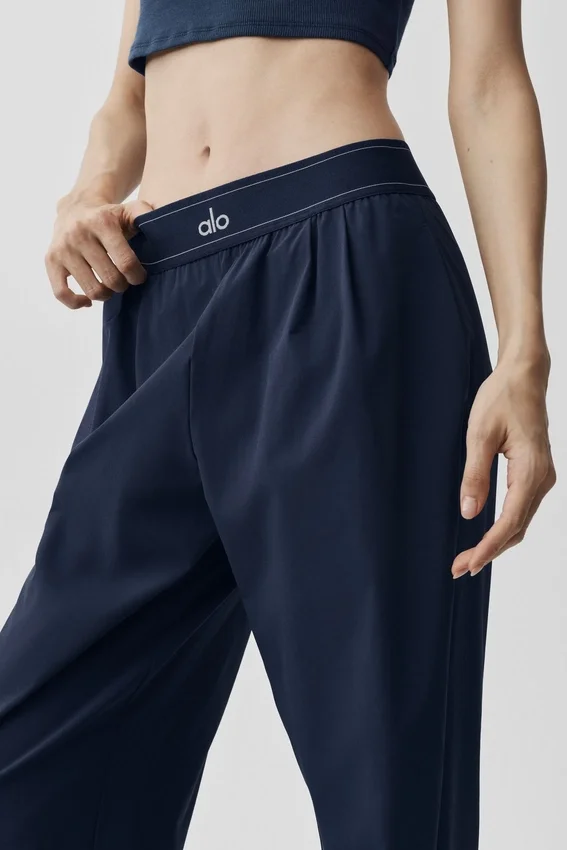 Anzughose (Shorts) – Marineblau