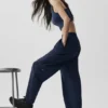 Anzughose (Shorts) – Marineblau
