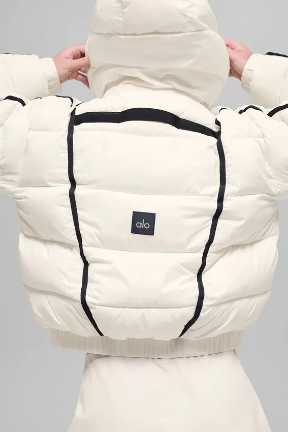 Aspen Love Daunenjacke – Elfenbein