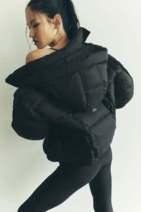 Aspen Love Daunenjacke – Schwarz