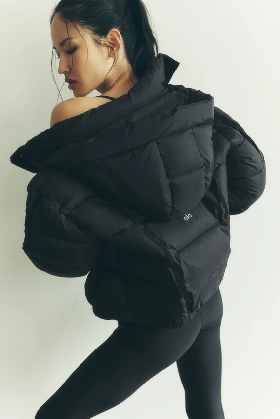 Aspen Love Daunenjacke – Schwarz