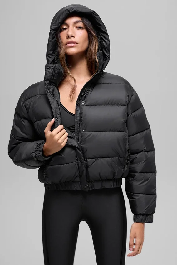 Aspen Love Daunenjacke – Schwarz