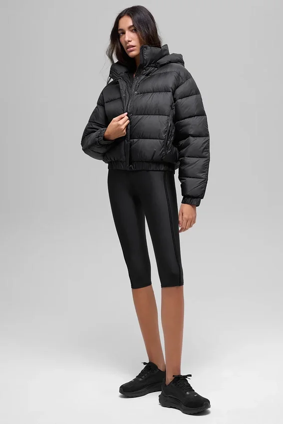 Aspen Love Daunenjacke – Schwarz