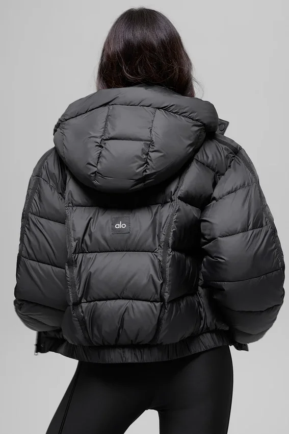 Aspen Love Daunenjacke – Schwarz