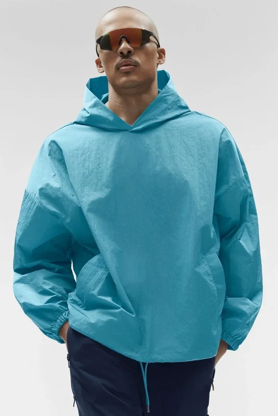 Axis Kapuzenpullover – Blue Breeze