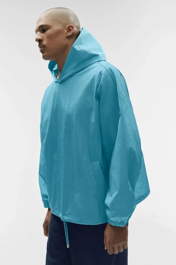 Axis Kapuzenpullover – Blue Breeze