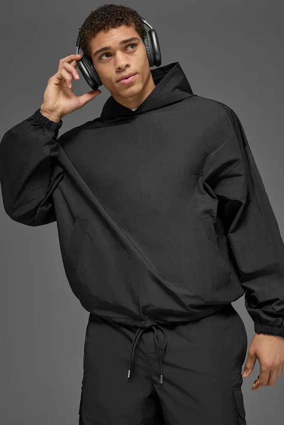 Axis Kapuzenpullover – Schwarz