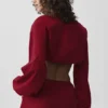 Baumwoll-Langarmshirt „Real Deal“ – „Summer Romance Red“