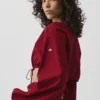 Baumwoll-Langarmshirt „Real Deal“ – „Summer Romance Red“